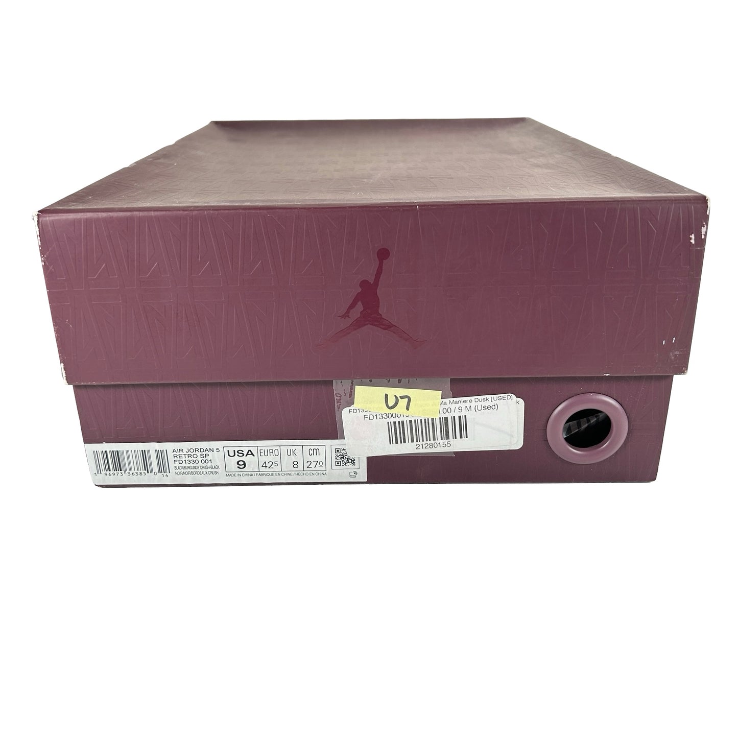 FD1330 001 Jordan 5 Retro A Ma Maniére Dusk [USED] - 9 M (Used7)