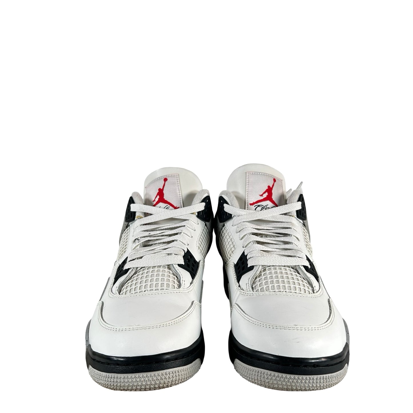 FV5029 100 Jordan 4 Retro White Cement (2025) [USED] - 10.5 M (Used) (No Box)