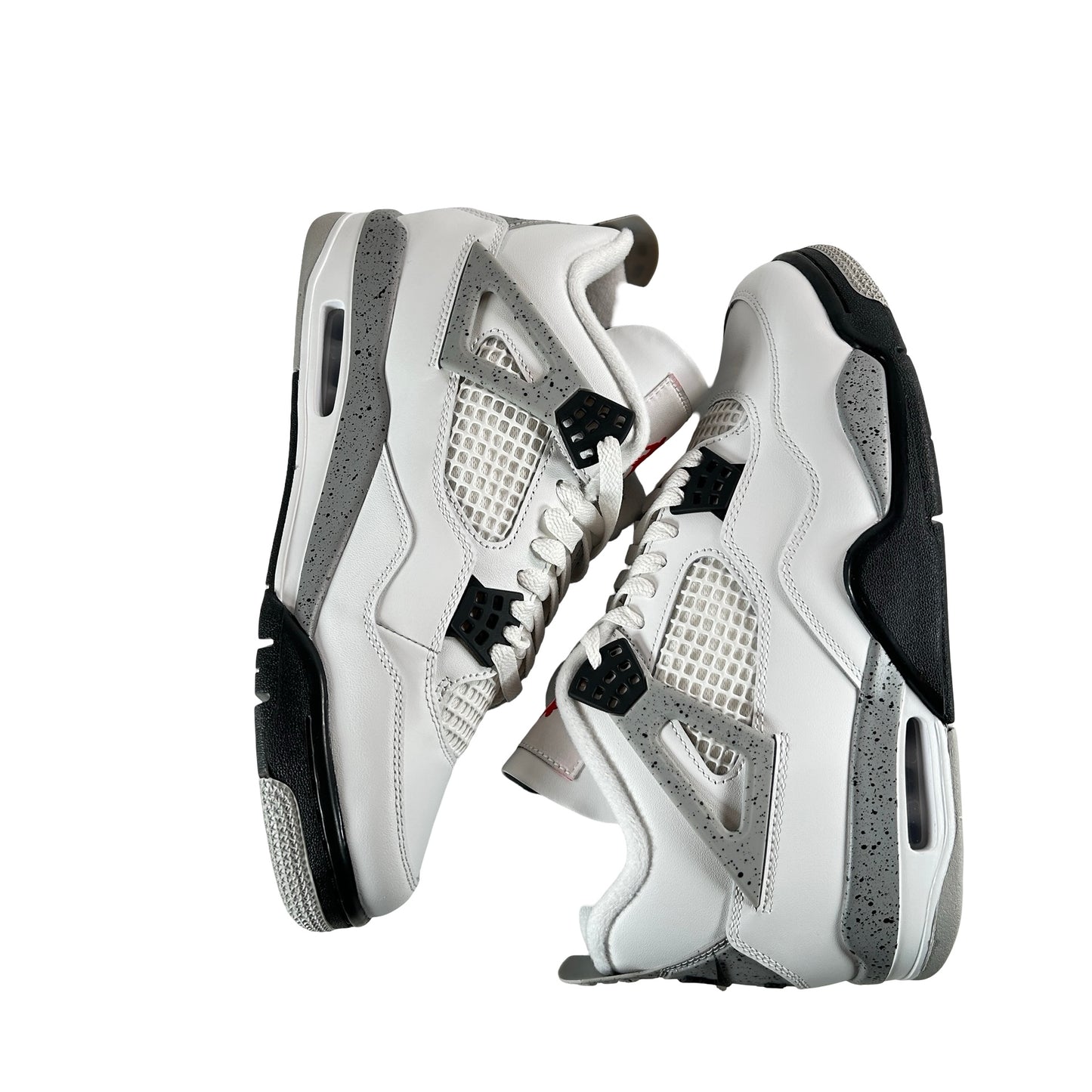 FV5029 100 Jordan 4 Retro White Cement (2025) [CONDITIONAL] - 8.5 M (Scratches on left toe box)