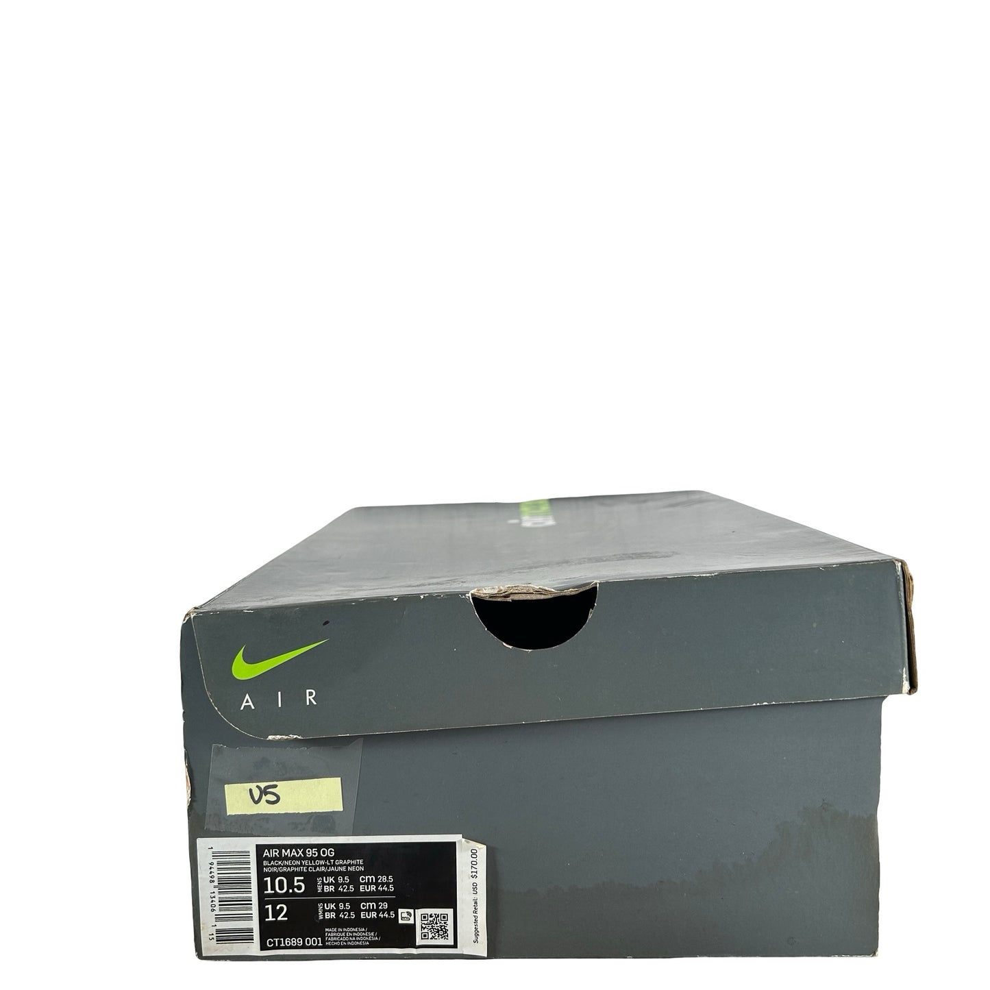 CT1689 001 Nike Air Max 95 OG Neon (2020) [USED] - 10.5 M (Used5)