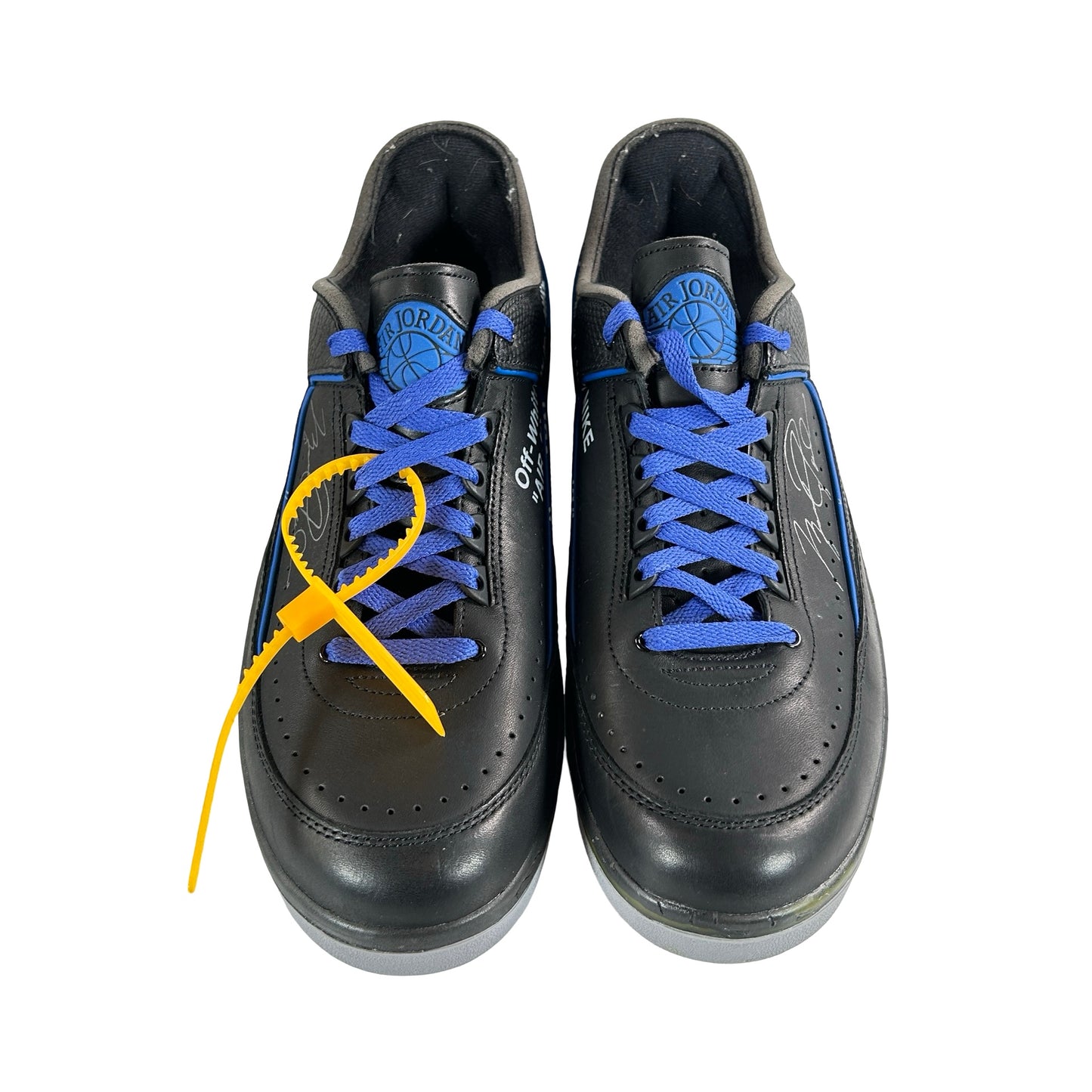 DJ4375 004 Jordan 2 Retro Low SP Off-White Black Blue [USED] - 12 M (Used2) (No Insoles)