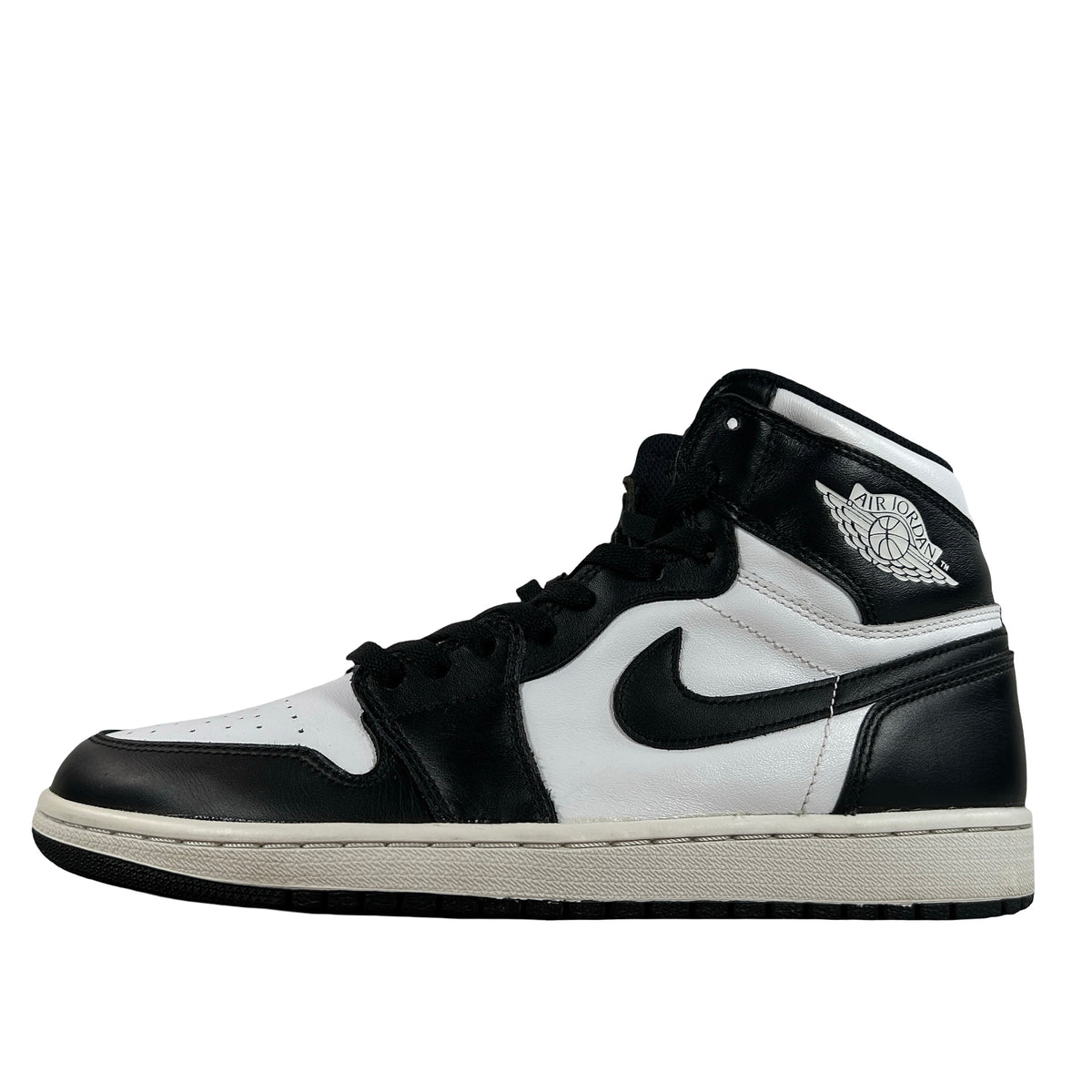 555088 010 Jordan 1 Retro Black White (2014) [USED] - 10.5 M (Used) (No Box)