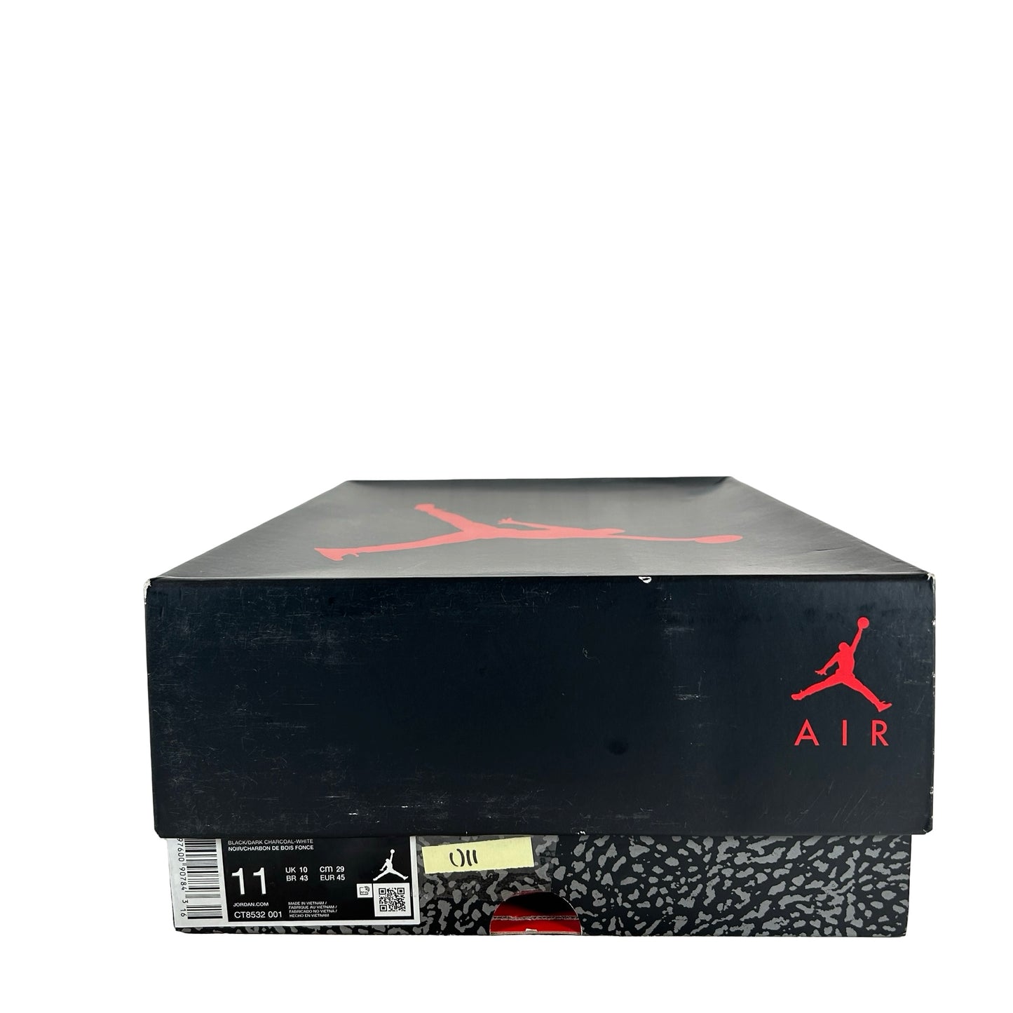CT8532 001 Jordan 3 Retro Black Cat (2025) [USED] - 11 M (Used11)