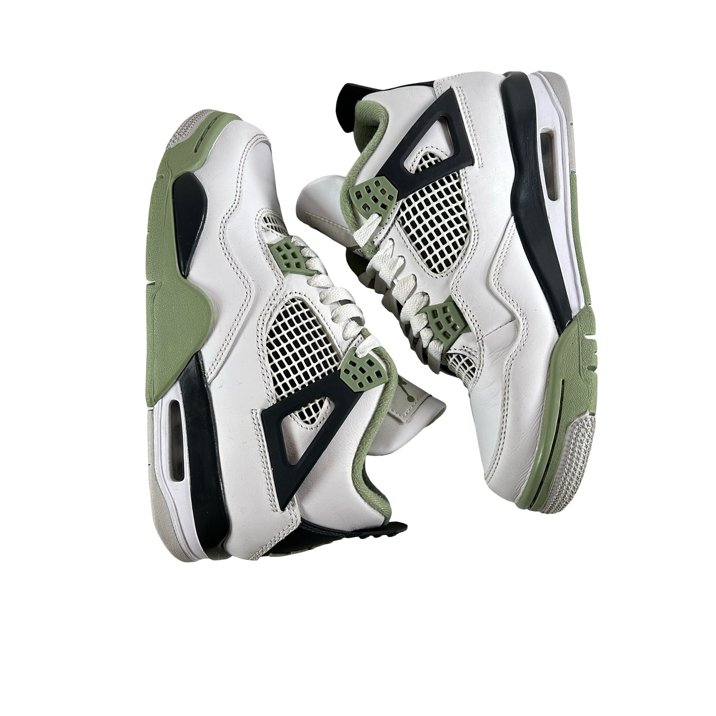 AQ9129 103 Jordan 4 Retro Seafoam (W) [USED] - 6 W (Used2)