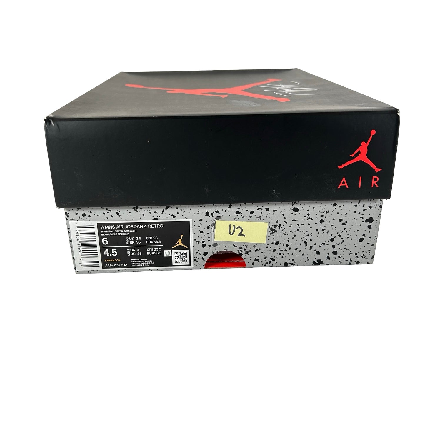 AQ9129 103 Jordan 4 Retro Seafoam (W) [USED] - 6 W (Used2)