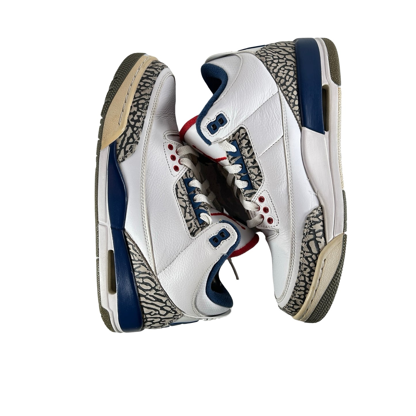 854262 106 Jordan 3 Retro True Blue (2016) [USED] - 7.5 M (Used) (No Box)