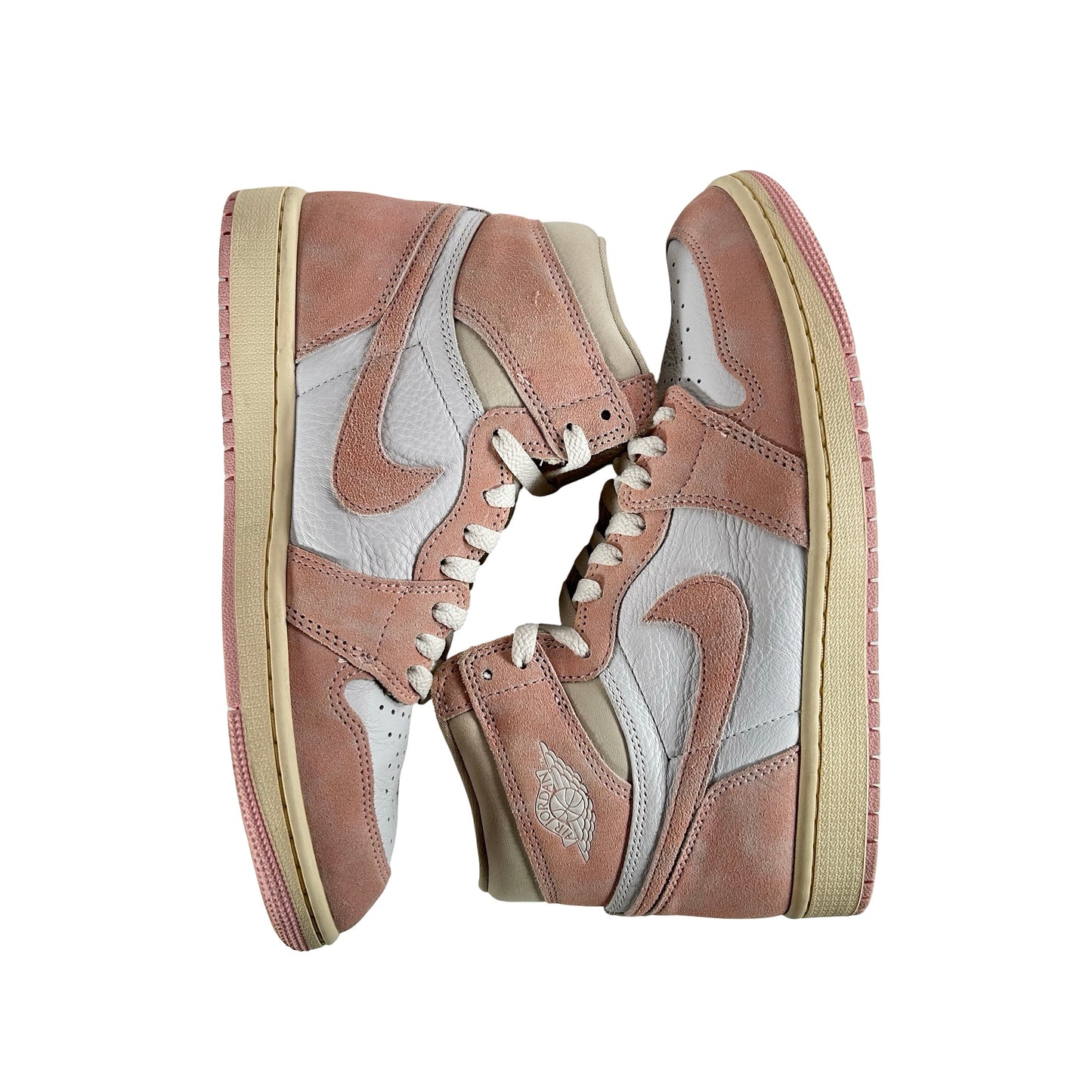 FD2596 600 Jordan 1 Retro High OG Washed Pink (Women's) [USED] - 9 W (Used) (No Box)