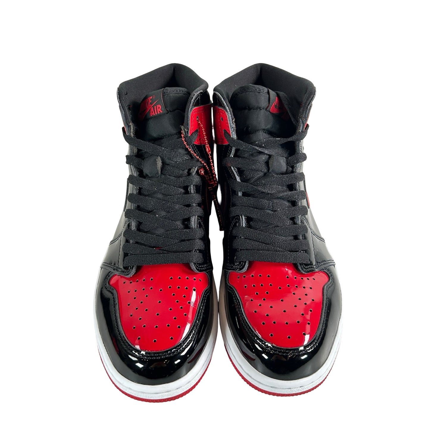 555088 063 Jordan 1 Retro High OG Patent Bred [USED] - 8.5 M (Used5)