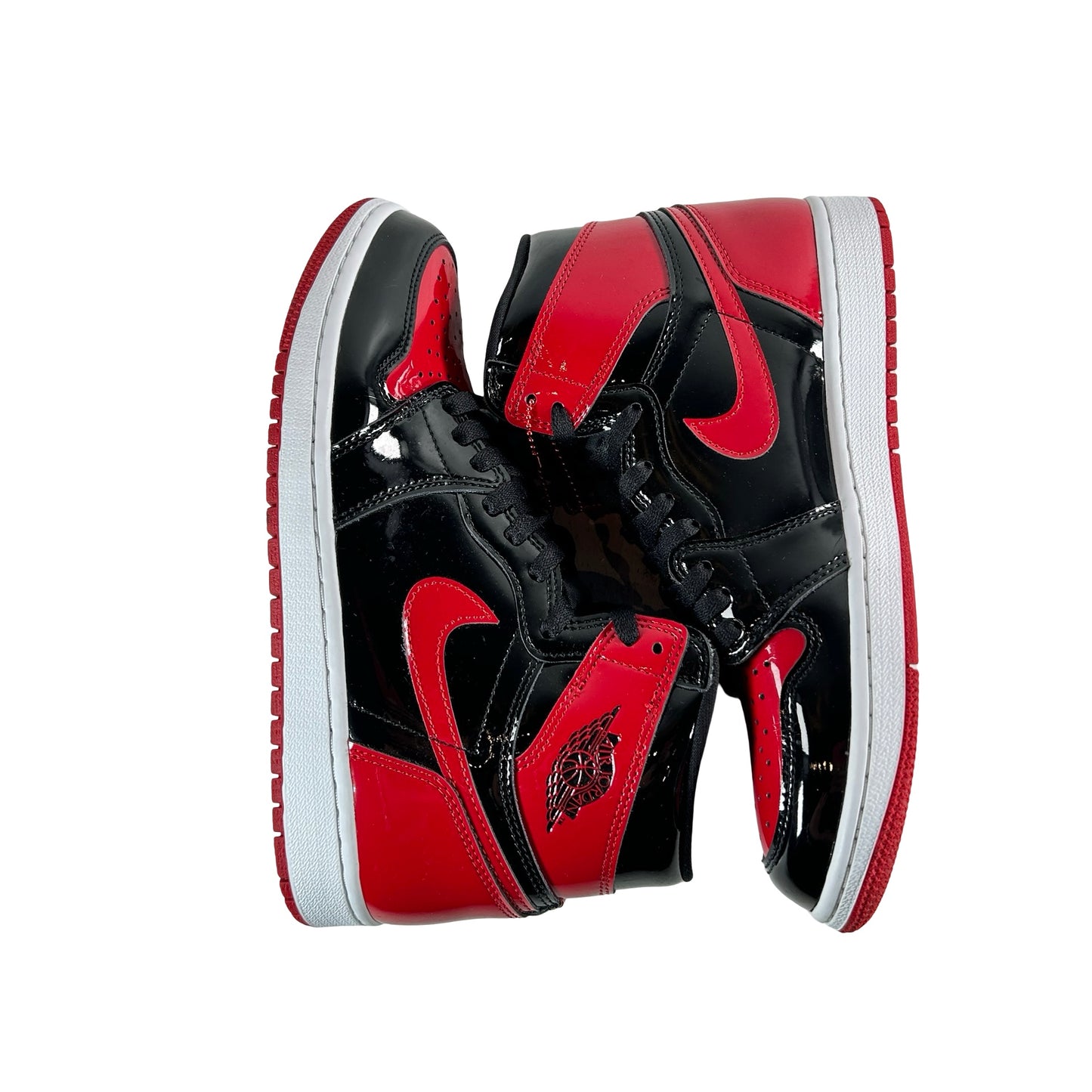 555088 063 Jordan 1 Retro High OG Patent Bred [USED] - 8.5 M (Used5)