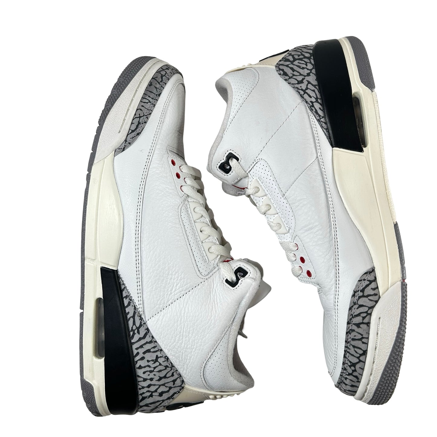 DN3707 100 Jordan 3 Retro White Cement Reimagined [USED] - 11 M (Used8)