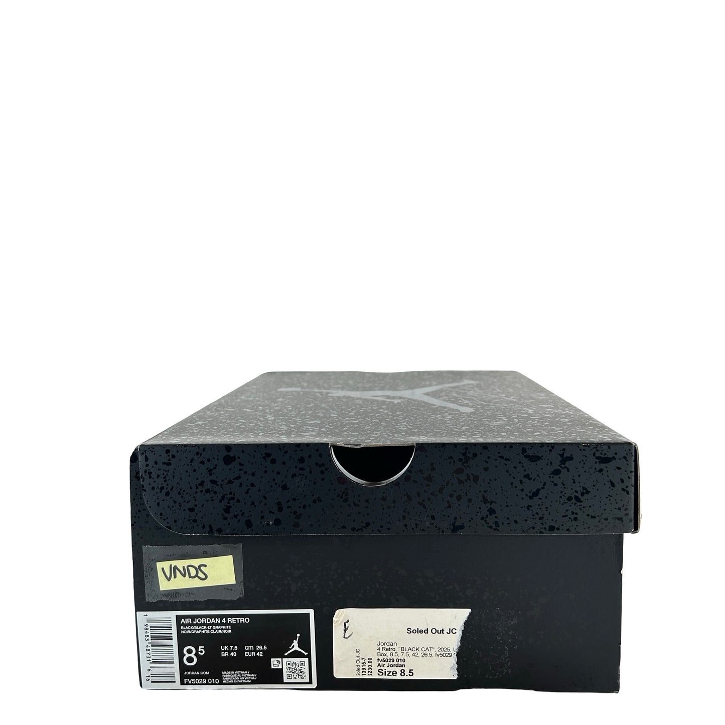 FV5029 010 Jordan 4 Retro Black Cat (2025) [USED] - 8.5 M (VNDS)