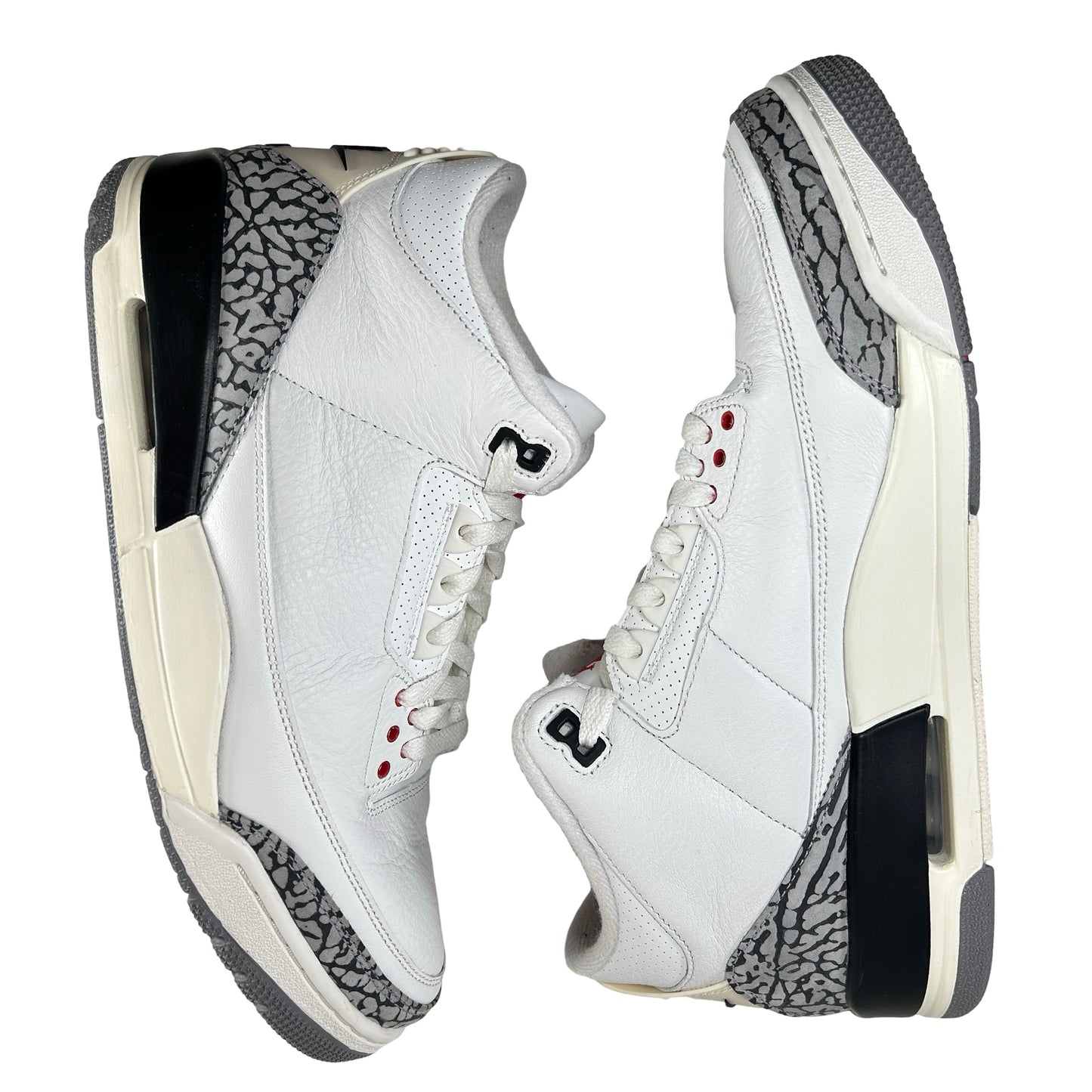 DN3707 100 Jordan 3 Retro White Cement Reimagined [USED] - 11 M (Used8)