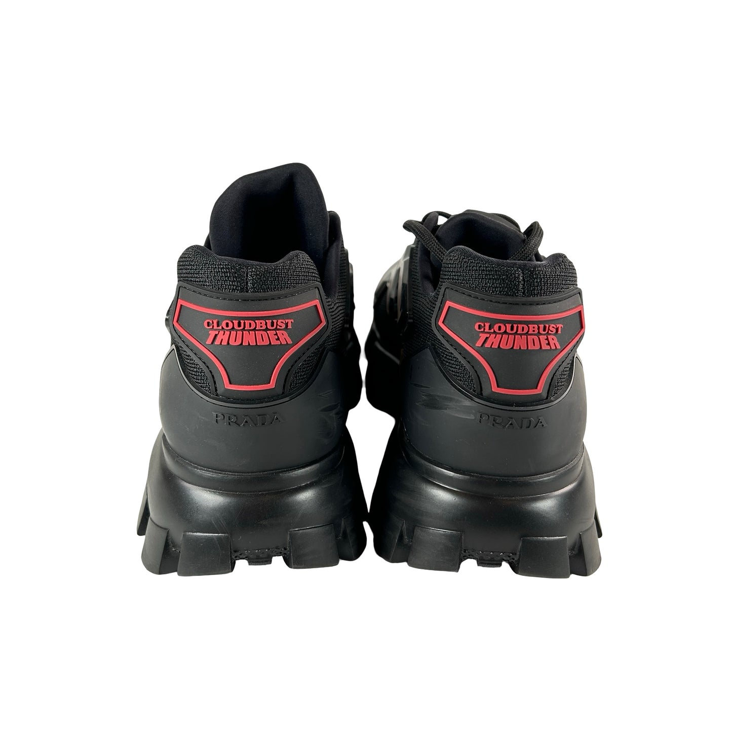 Prada Cloudbust Thunder Knit Fabric Sneakers [USED] - 11.5 EU / 13 US (Used) (No Box)