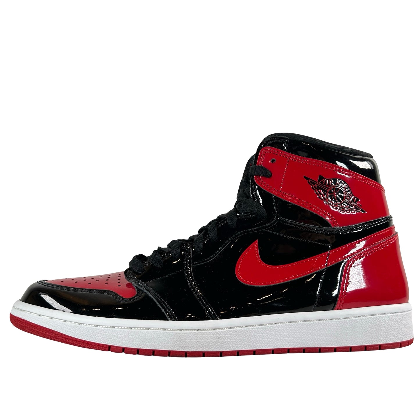 555088 063 Jordan 1 Retro High OG Patent Bred [USED] - 12 M (Used2) (No Box2)