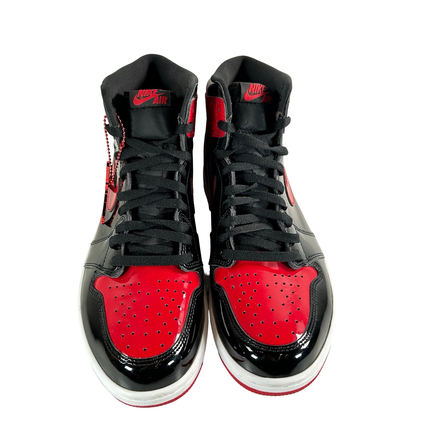 555088 063 Jordan 1 Retro High OG Patent Bred [USED] - 12 M (Used2) (No Box2)