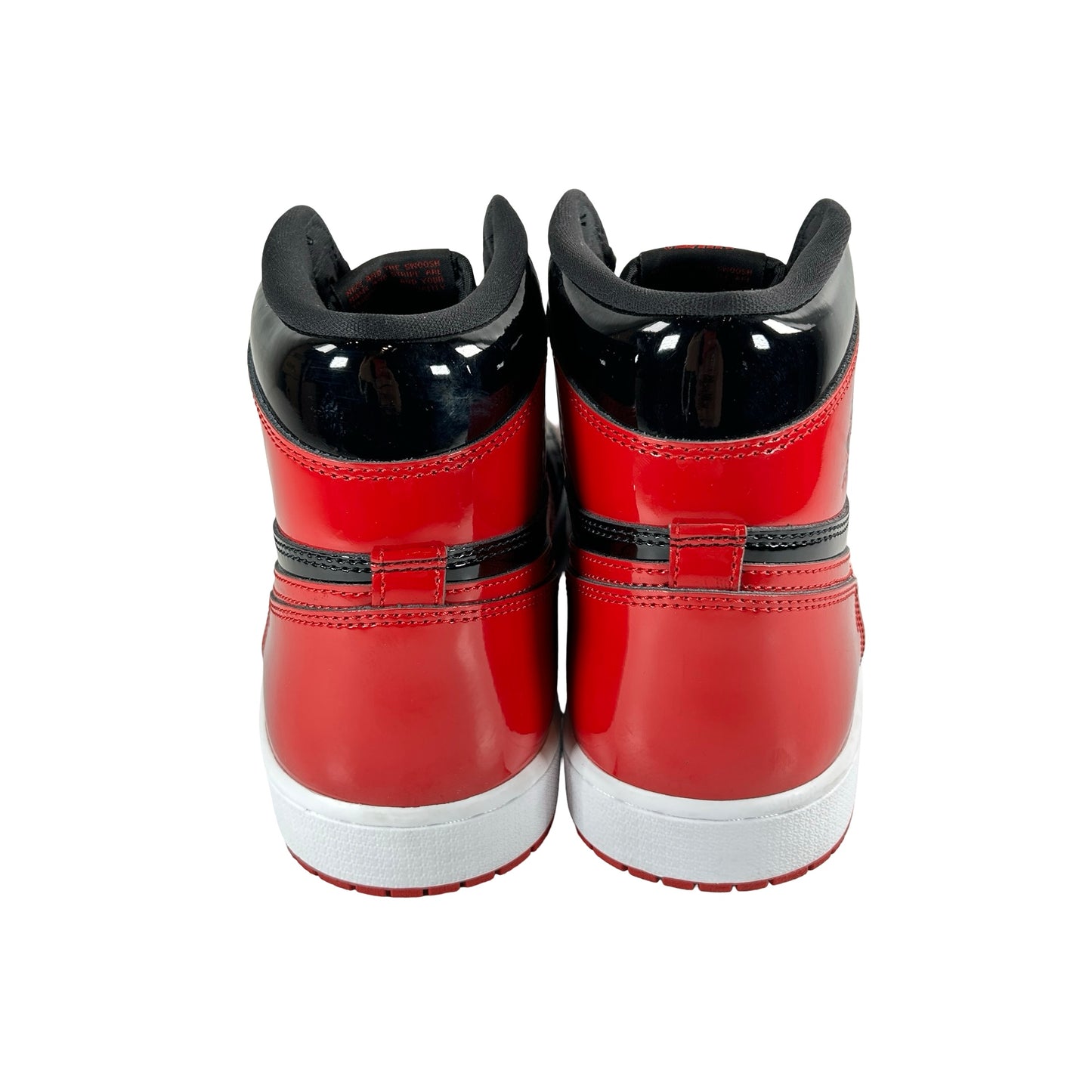 555088 063 Jordan 1 Retro High OG Patent Bred [USED] - 12 M (Used2) (No Box2)