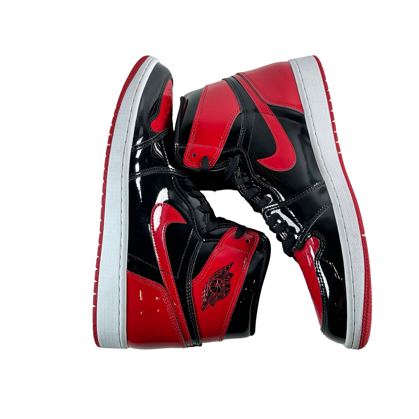 555088 063 Jordan 1 Retro High OG Patent Bred [USED] - 12 M (Used2) (No Box2)