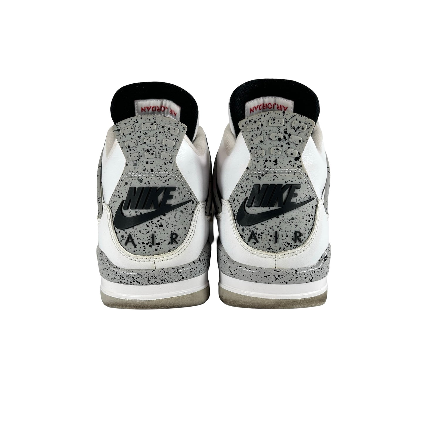 840606 192 Jordan 4 White Cement [USED] - 7.5 (Used) (No Box)