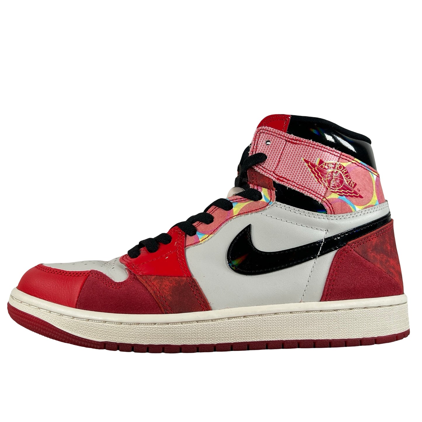 DV1748 601 Jordan 1 Retro High OG Spider-Man Across the Spider-Verse [USED] - 9 M (Used3)