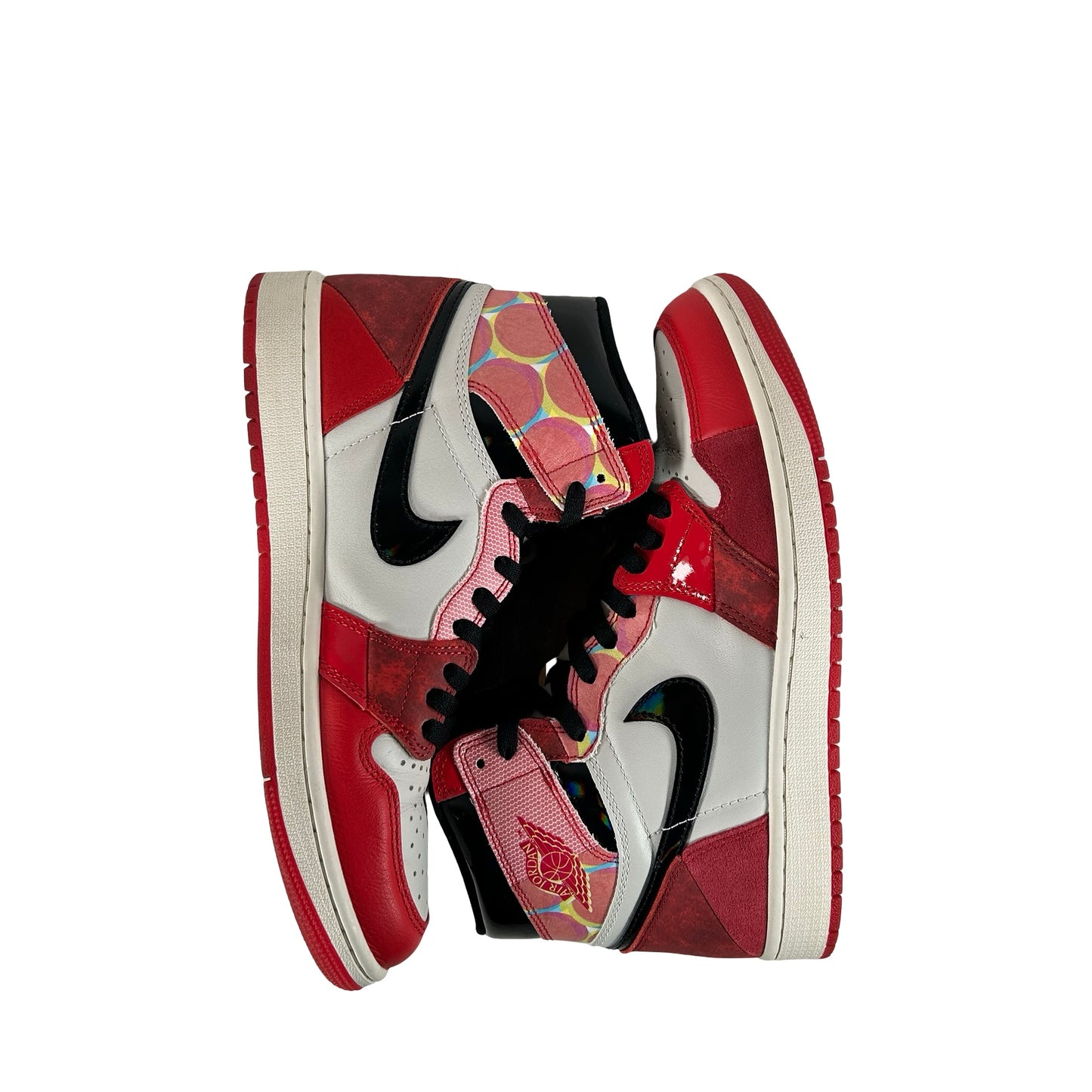 DV1748 601 Jordan 1 Retro High OG Spider-Man Across the Spider-Verse [USED] - 9 M (Used3)