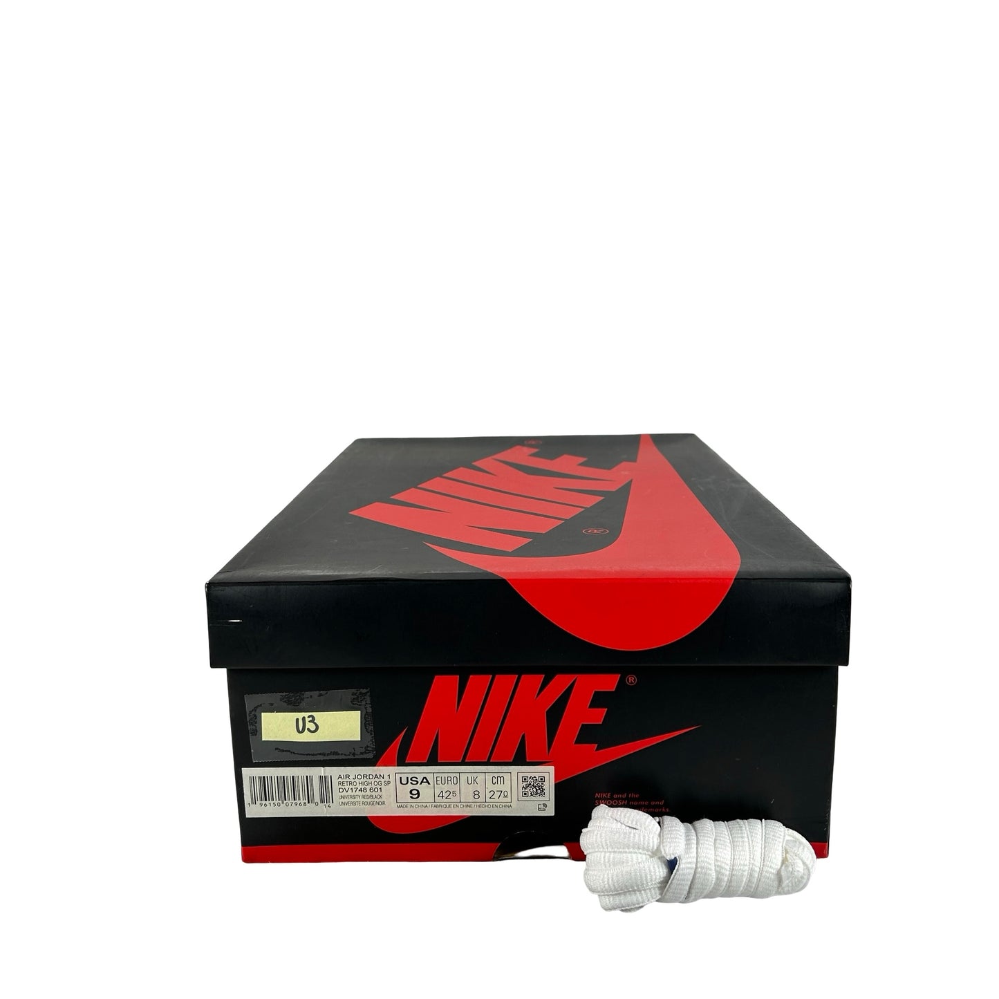 DV1748 601 Jordan 1 Retro High OG Spider-Man Across the Spider-Verse [USED] - 9 M (Used3)
