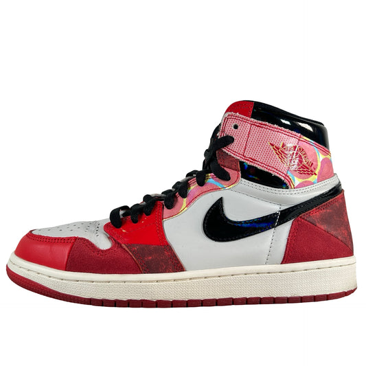 DV1748 601 Jordan 1 Hi Spider-Man Across the Spider-Verse [USED] - 8.5 M (Used3)