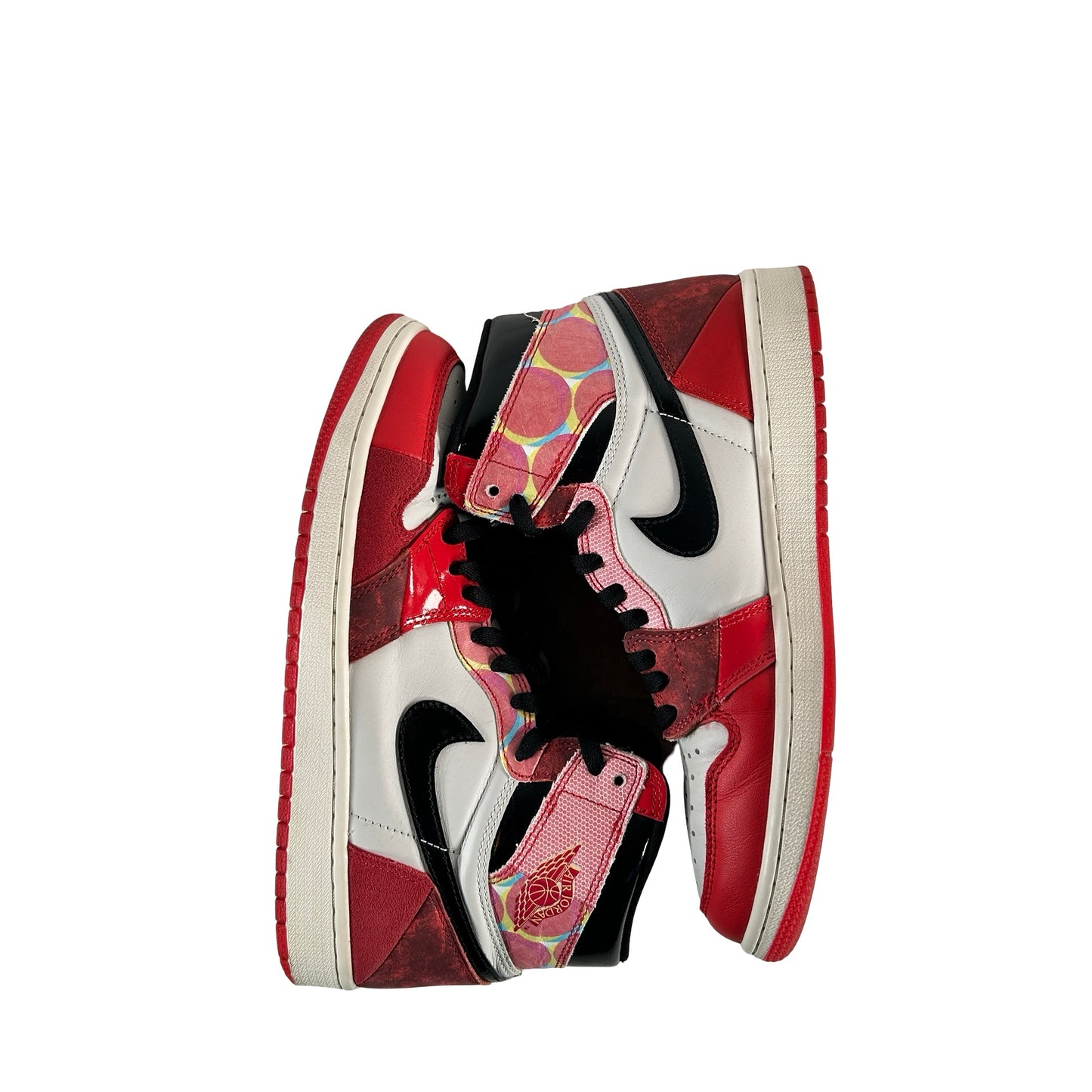 DV1748 601 Jordan 1 Hi Spider-Man Across the Spider-Verse [USED] - 8.5 M (Used3)