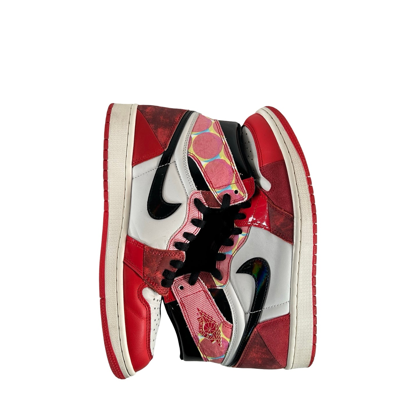 DV1748 601 Jordan 1 Hi Spider-Man Across the Spider-Verse [USED] - 8.5 M (Used3)