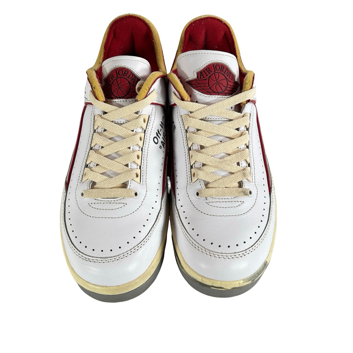 DJ4375 106 Jordan 2 Retro Low SP Off-White White Red [USED] - 10.5 M (Used3)