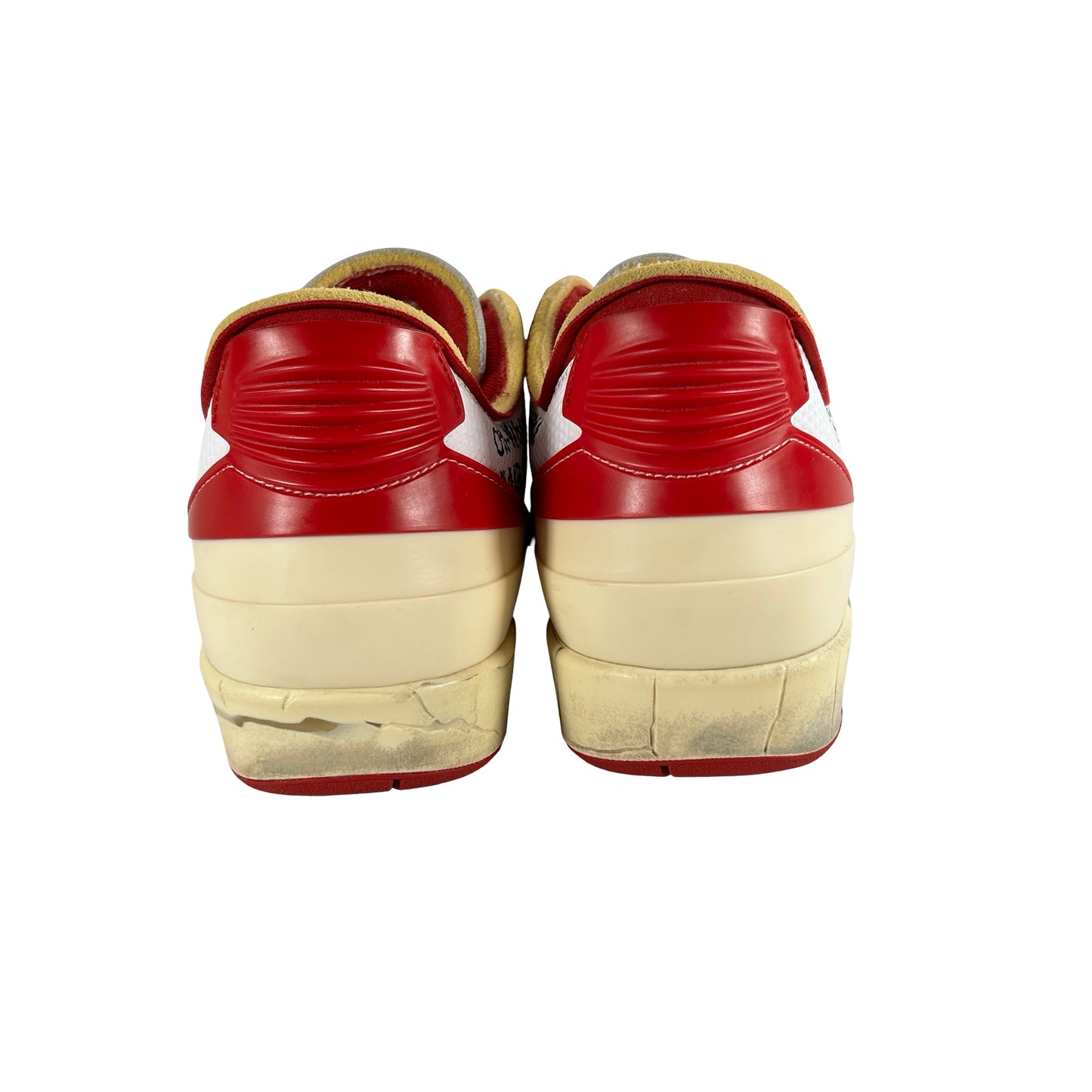 DJ4375 106 Jordan 2 Retro Low SP Off-White White Red [USED] - 10.5 M (Used3)