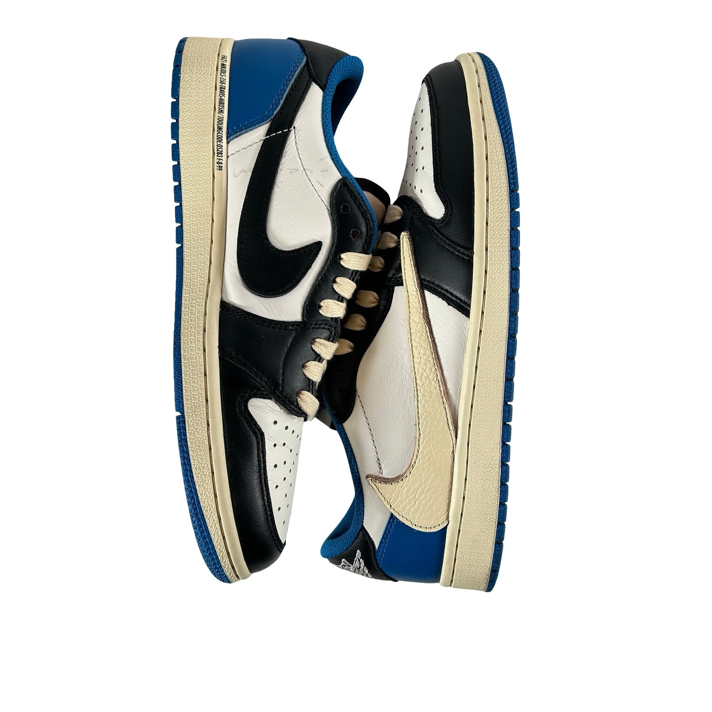 DM7866 140 Jordan 1 Low Fragment x Travis Scott [USED] - 7.5 M (Used3)