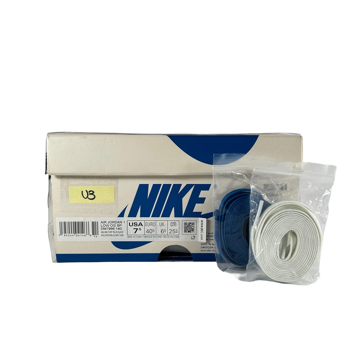 DM7866 140 Jordan 1 Low Fragment x Travis Scott [USED] - 7.5 M (Used3)