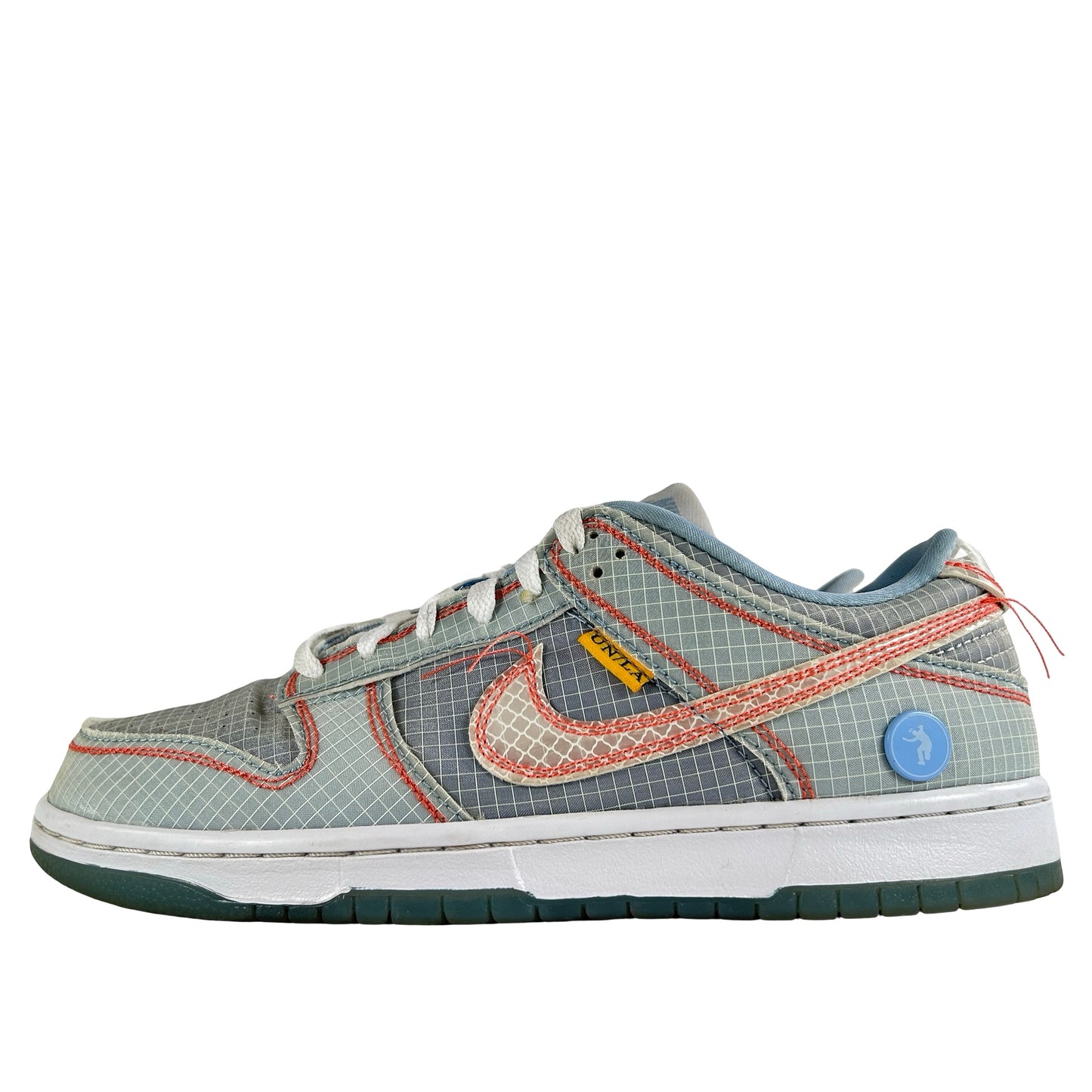 DJ9649 400 Nike Dunk Low Union Passport Pack Argon [USED] - 7.5 M (Used)