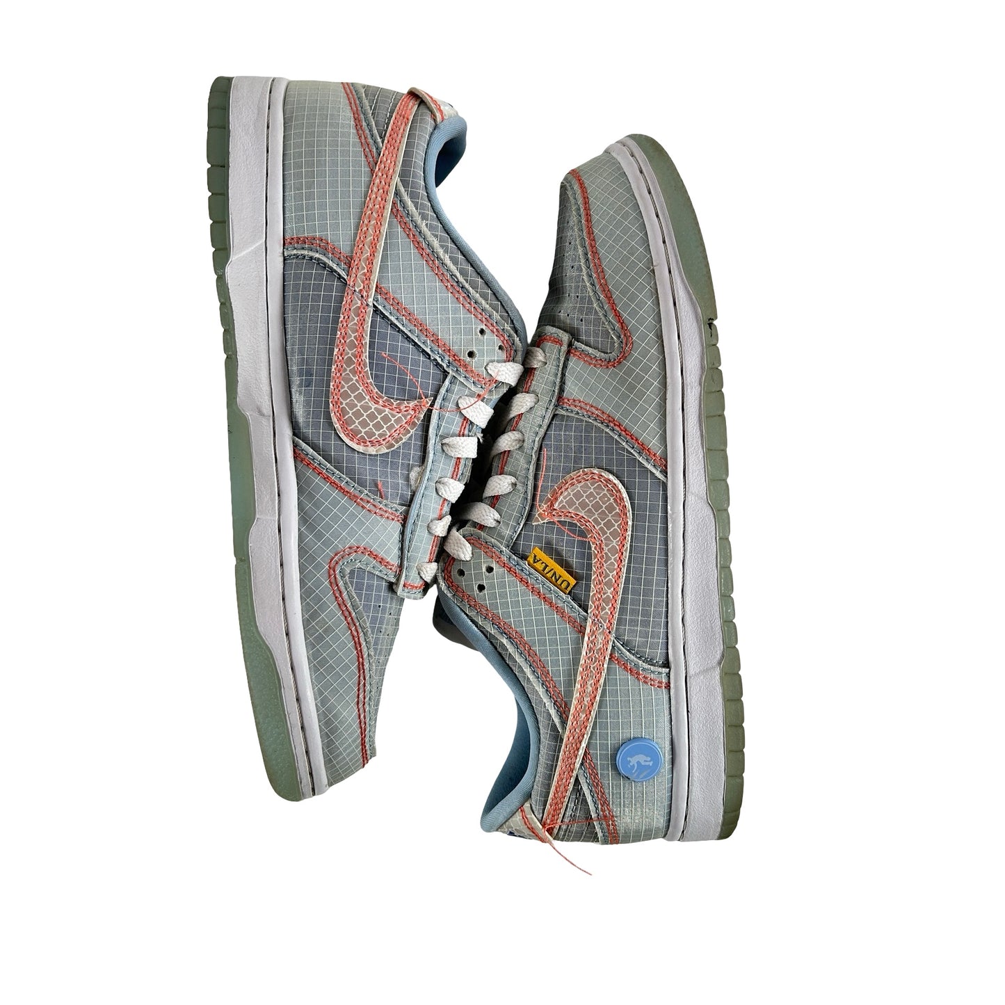 DJ9649 400 Nike Dunk Low Union Passport Pack Argon [USED] - 7.5 M (Used)