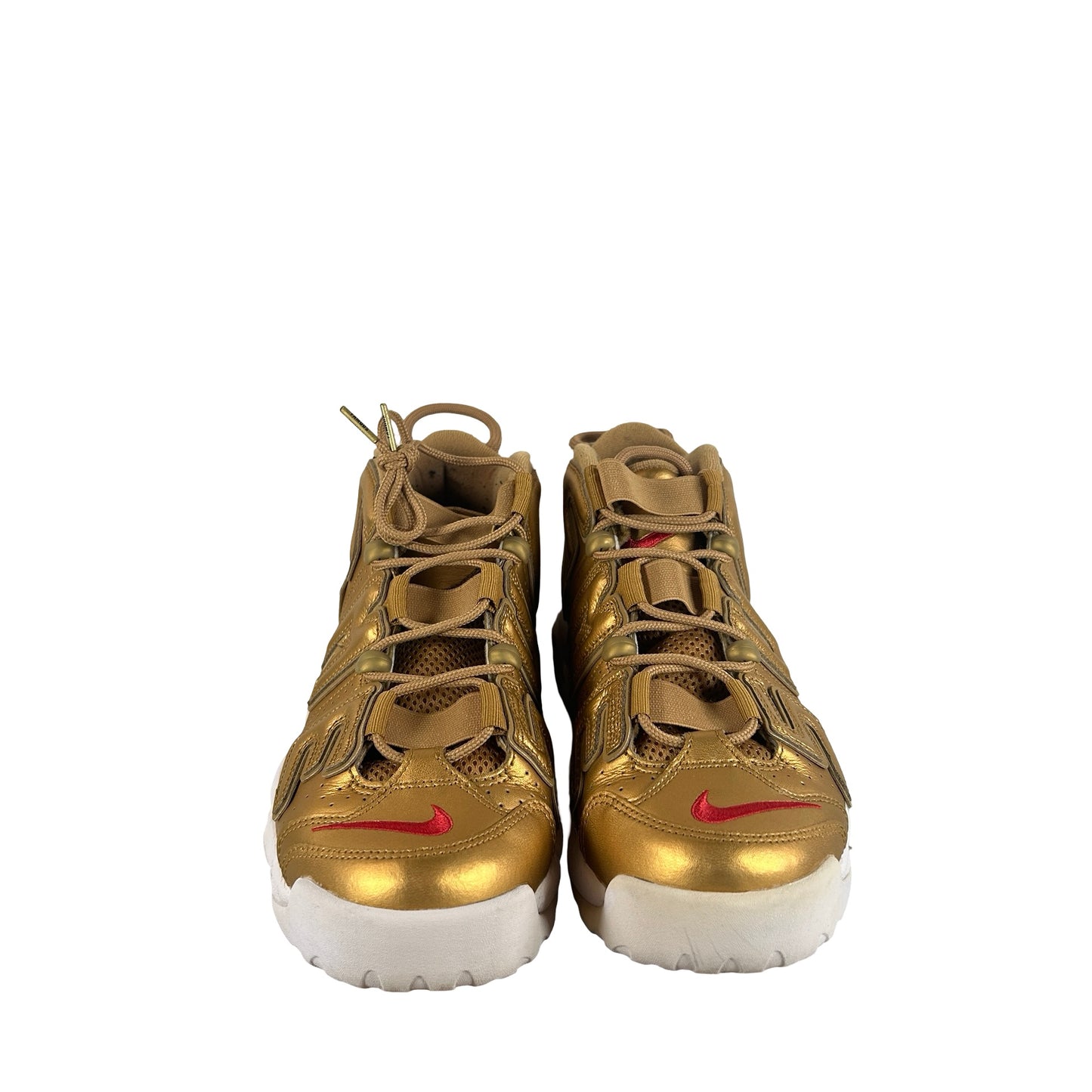 902290 700 Nike Air More Uptempo Supreme Suptempo Gold [USED] - 8 M (Used)