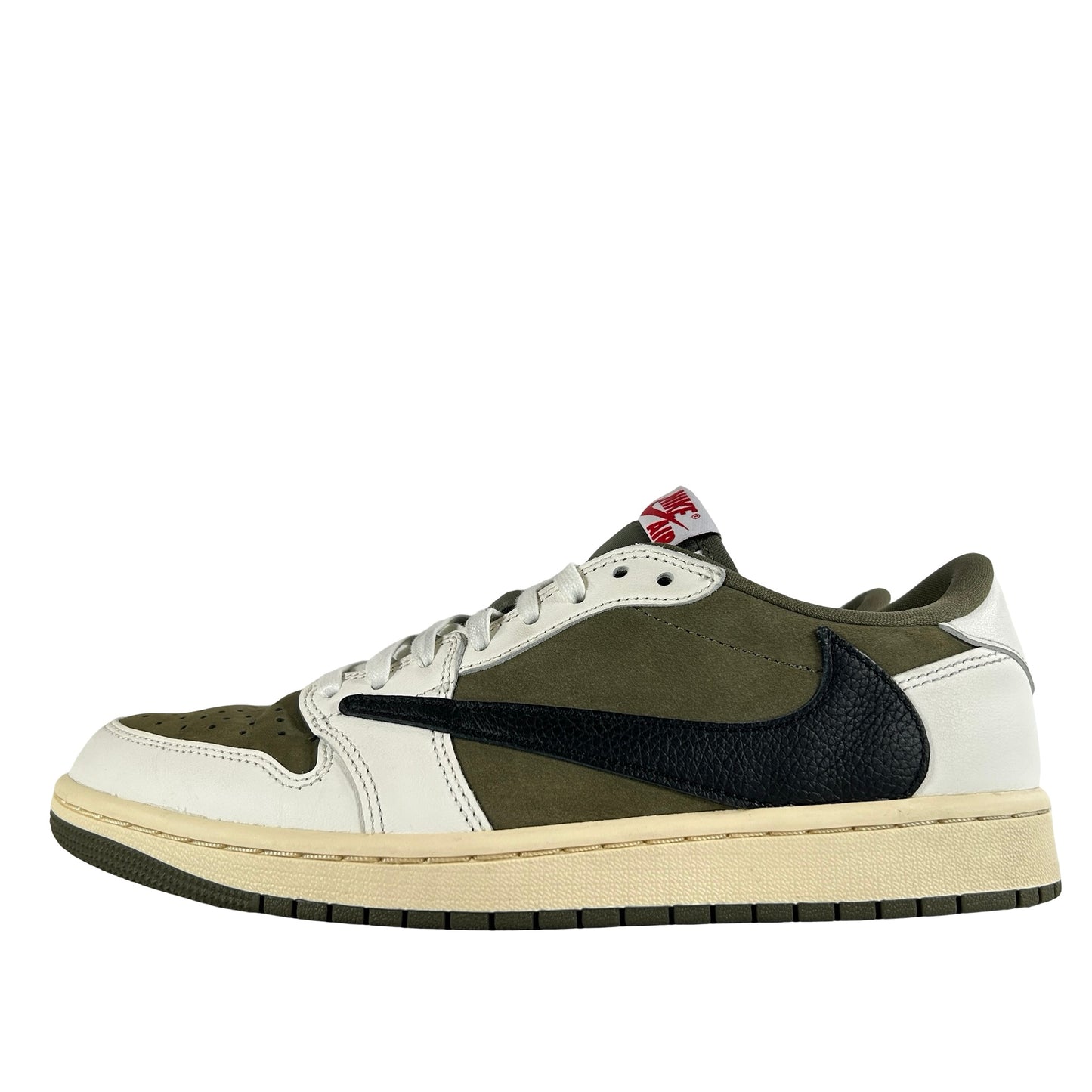 DM7866 200 Jordan 1 Retro Low OG SP Travis Scott Medium Olive [USED] - 8 M (Used)