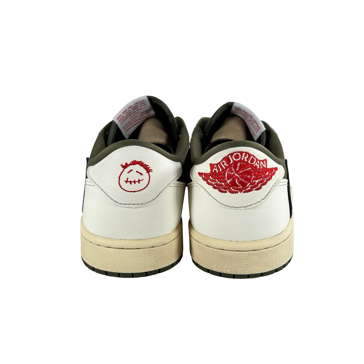 DM7866 200 Jordan 1 Retro Low OG SP Travis Scott Medium Olive [USED] - 8 M (Used)