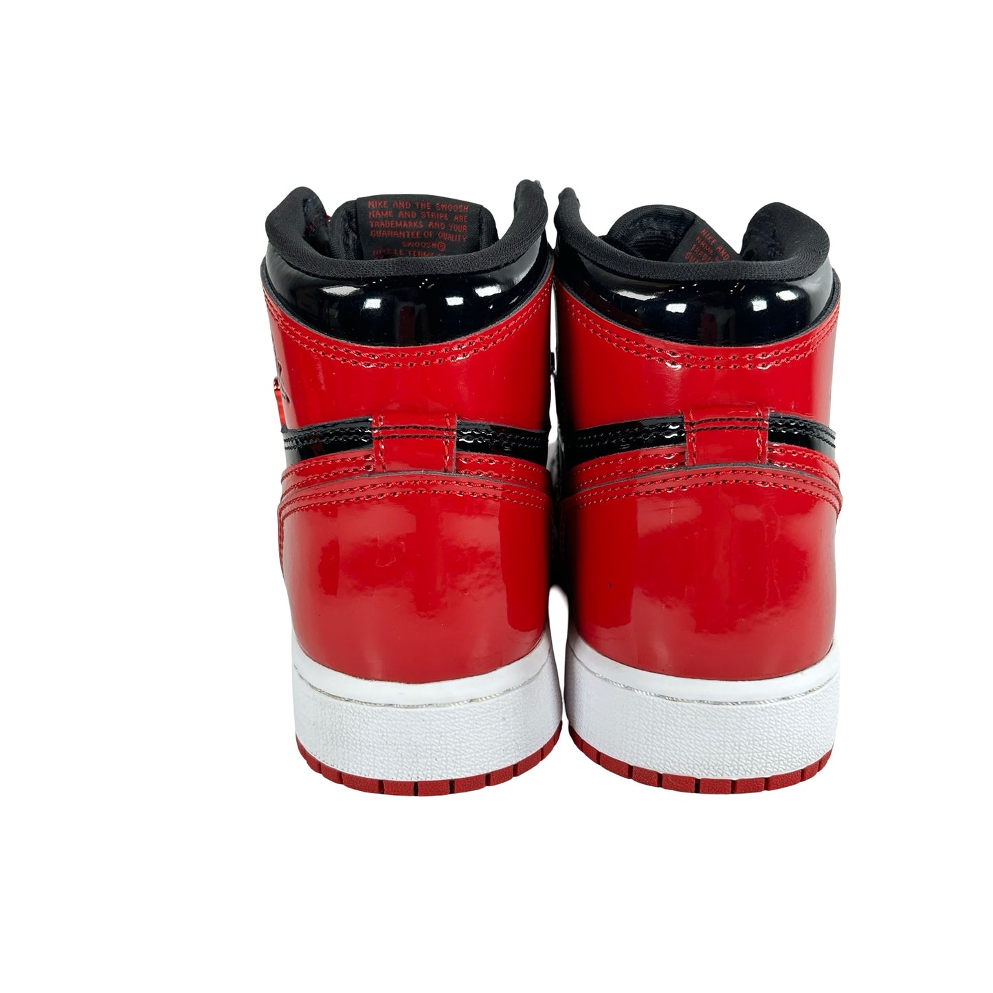 575441 063 Jordan 1 Retro High OG Patent Bred (GS) [USED] - 4 Y (Used2)