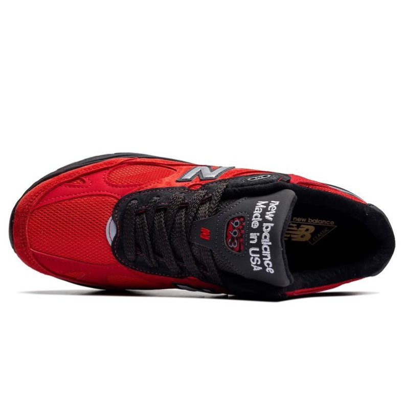 U9935CX New Balance 993 MiUSA Red Black