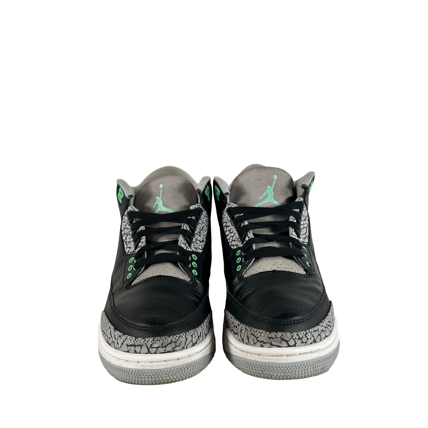 CT8532 031 Jordan 3 Retro Green Glow [USED] - 8.5 M (Used) (No Box)