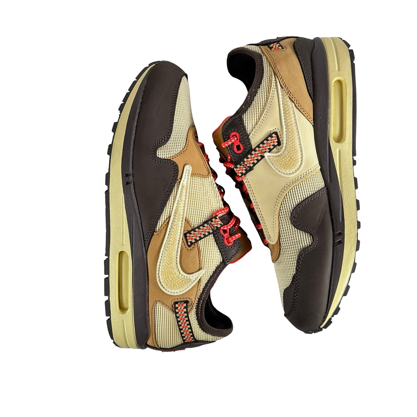 DO9392 200 Nike Air Max 1 Travis Scott Cactus Jack Baroque Brown [USED] - 9.5 M (Used3)