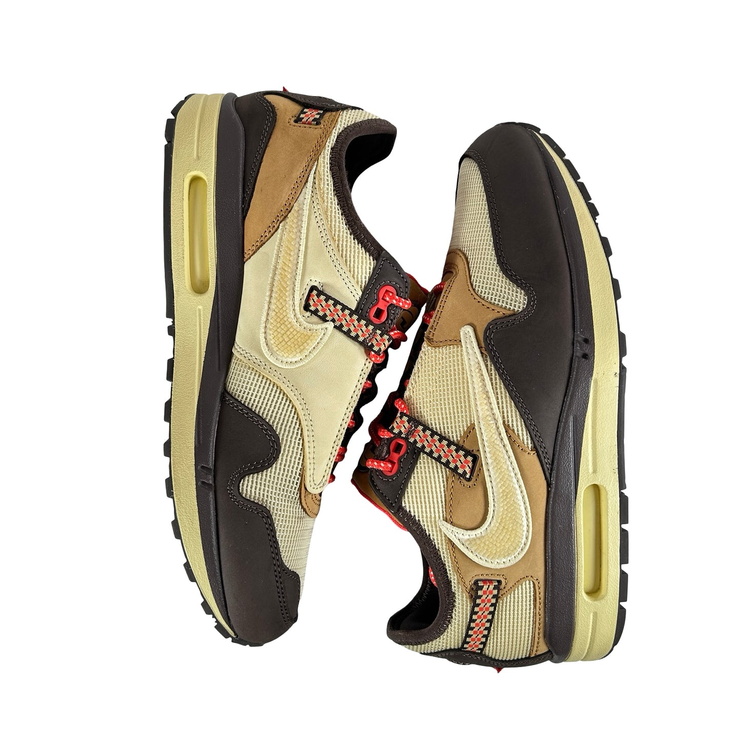 DO9392 200 Nike Air Max 1 Travis Scott Cactus Jack Baroque Brown [USED] - 9.5 M (Used3)