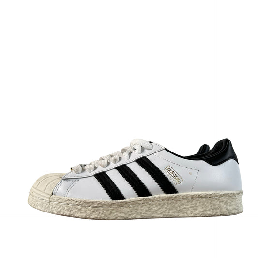 GZ8980 adidas Superstar 80s Bape White Black [USED] - 5 M (Used) (No Box)