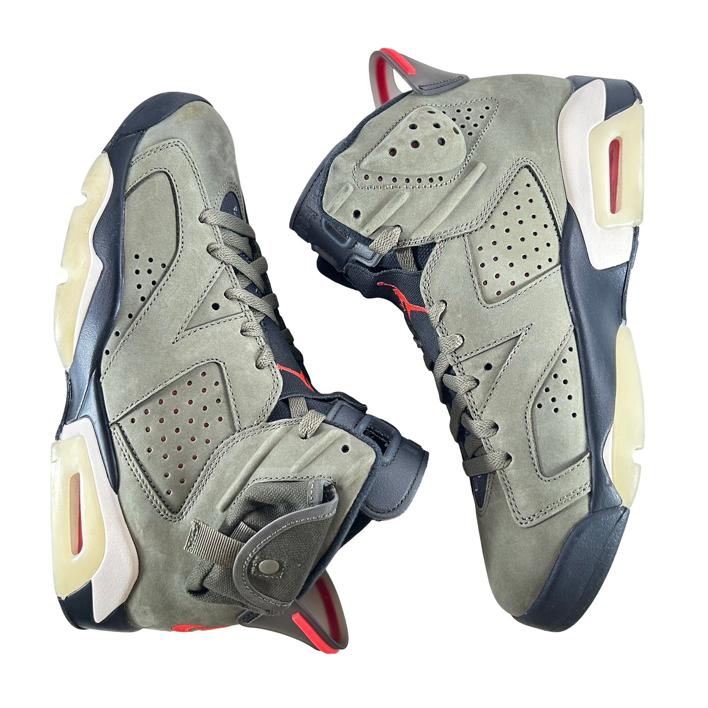 CN1084 200 Jordan 6 Retro Travis Scott [USED] - 8 M (VNDS)