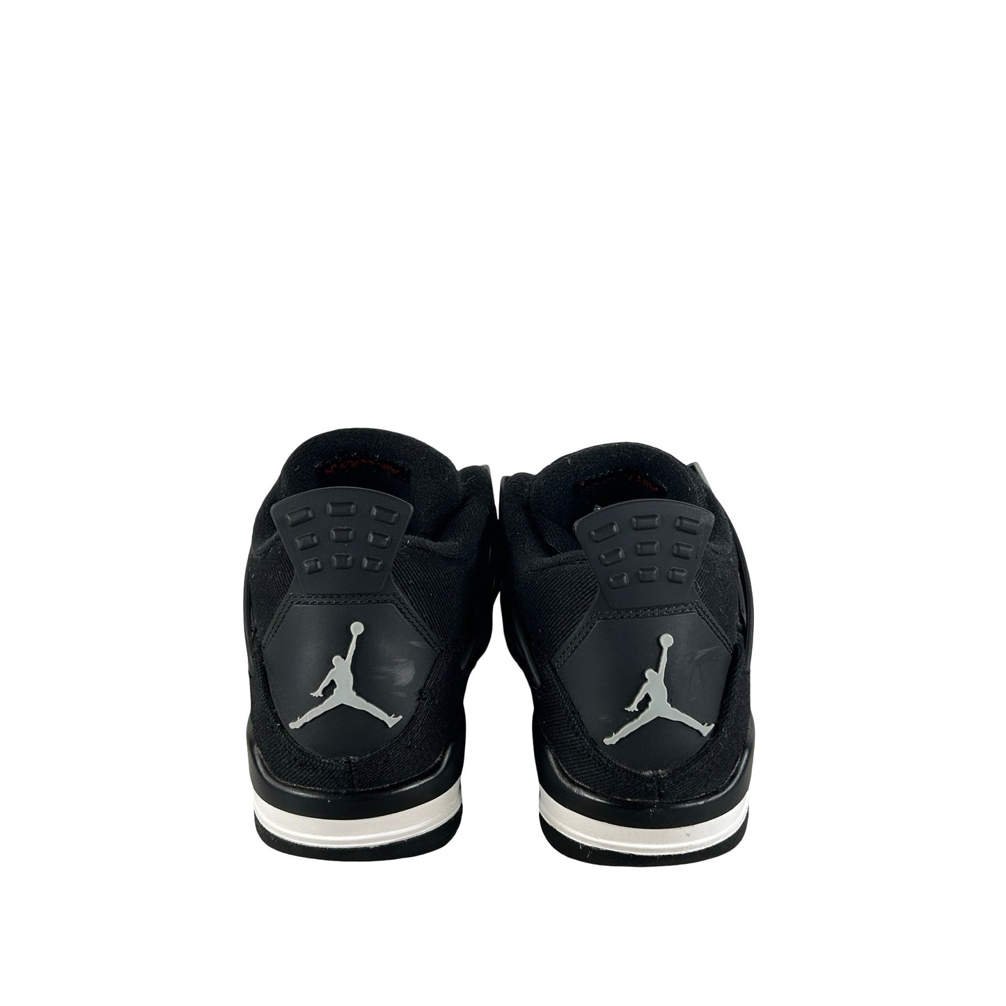 DV0553 006 Jordan 4 Retro Black Canvas GS [USED] - 6 Y (Used)