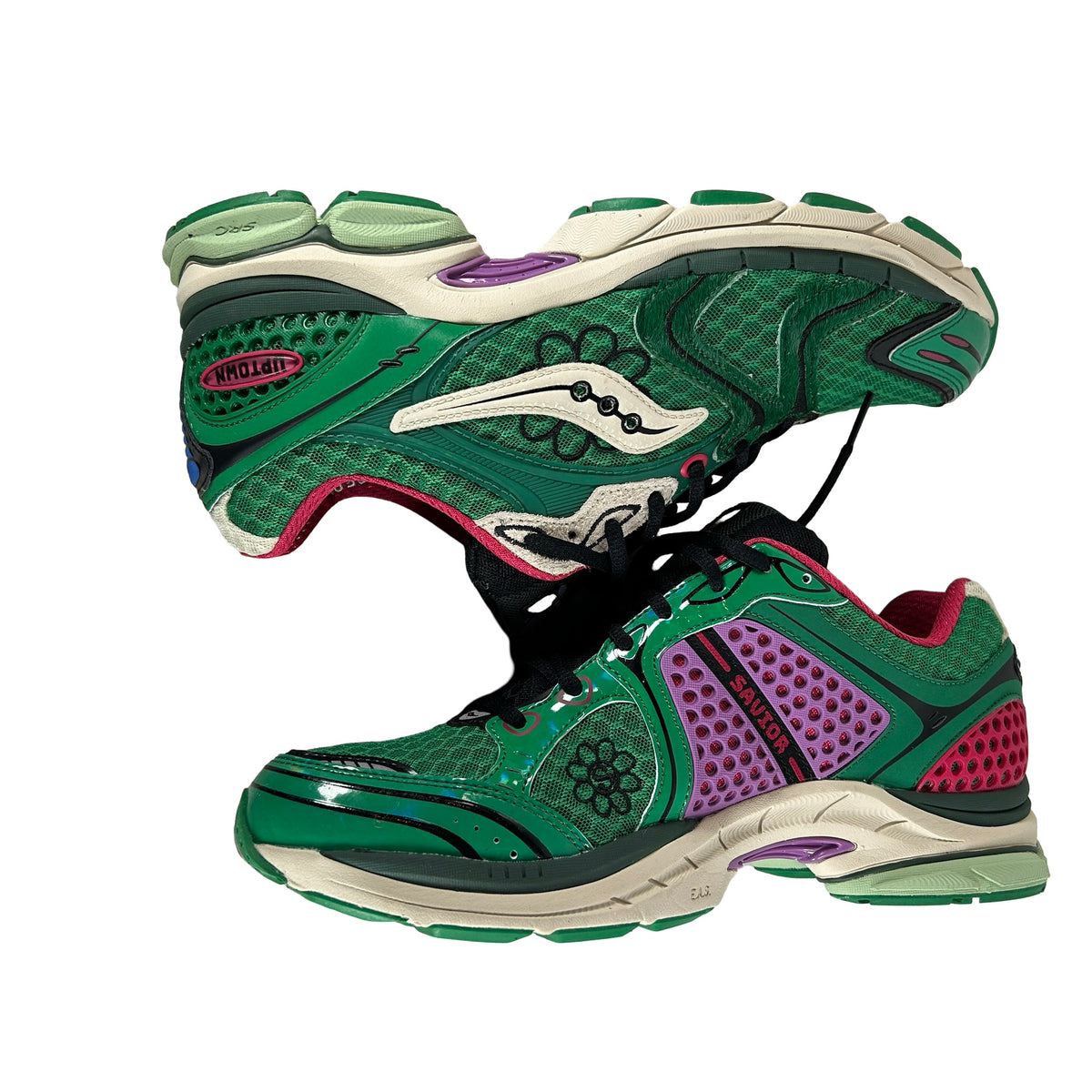 S70966 4 Saucony ProGrid Triumph 4 Jae Tips Flowers Grow Uptown Sugar Maple [USED] - 10 M (Used)