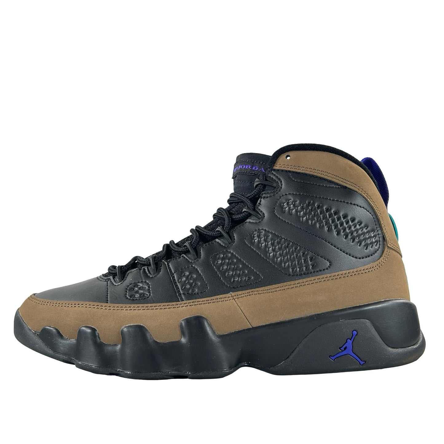 CT8019 034 Jordan 9 Retro Light Olive Concord [USED] - 10.5 (Used2)