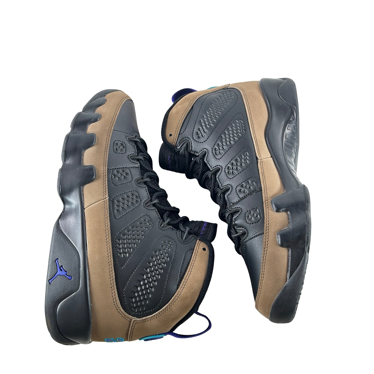 CT8019 034 Jordan 9 Retro Light Olive Concord [USED] - 10.5 (Used2)