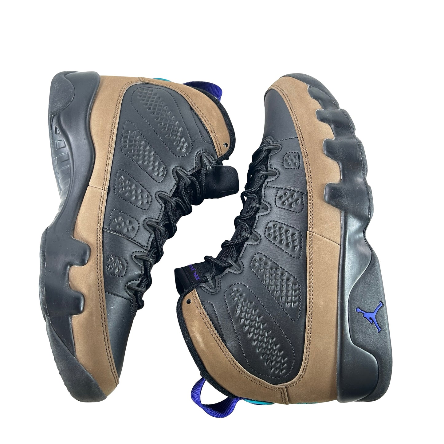 CT8019 034 Jordan 9 Retro Light Olive Concord [USED] - 10.5 (Used2)