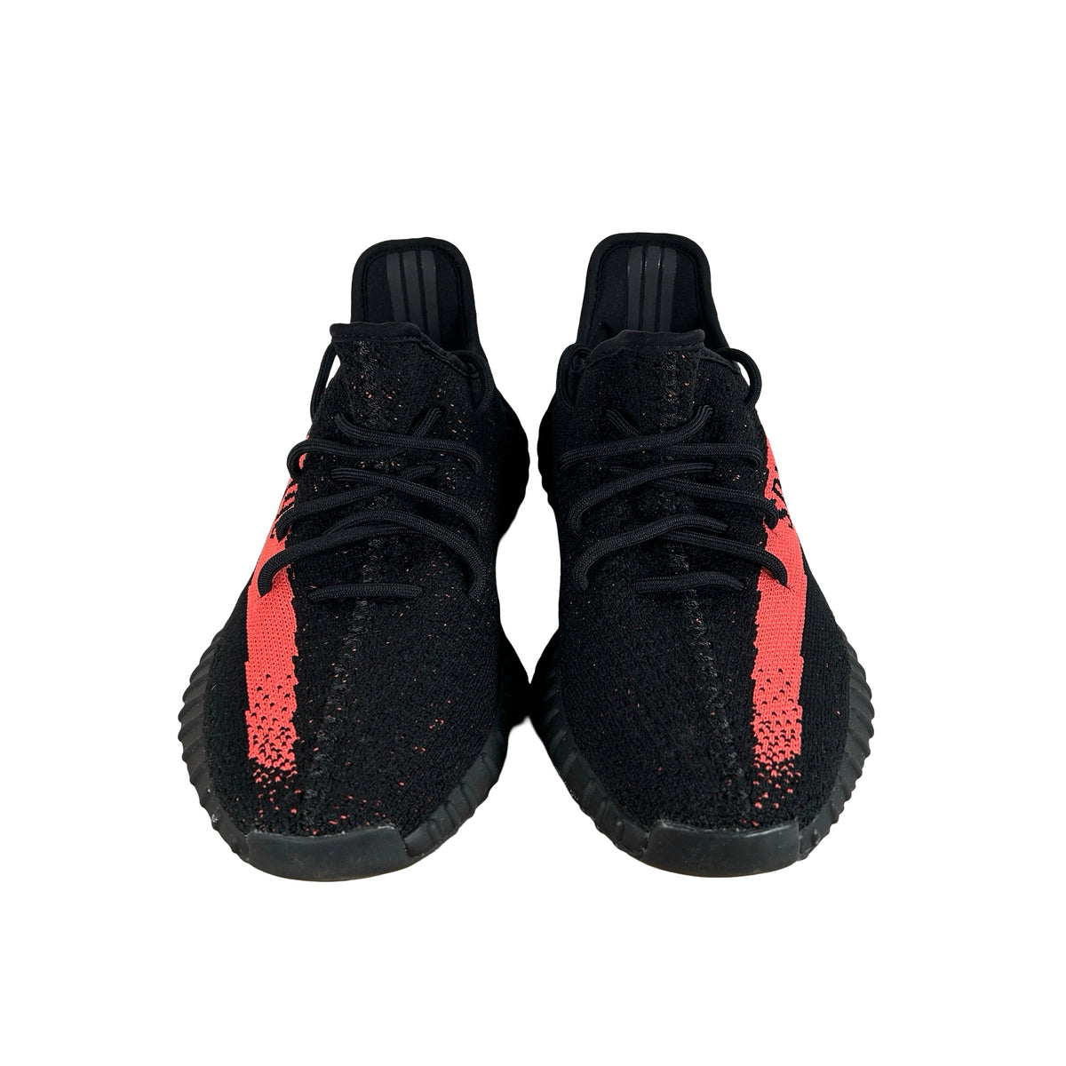 BY9612 Yeezy Boost 350 V2 Core Black Red [USED] - 9.5 M (Used2)